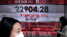 Doanh nghiệp Trung Quốc chiếm gần 80% giá trị thị trường chứng khoán Hong Kong