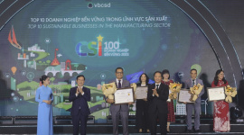 Nestlé Việt Nam dẫn đầu Top 100 Doanh Nghiệp Bền Vững trong 3 năm liền