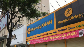 Doanh thu chuỗi điện thoại của Thế Giới Di Động giảm sâu khi 58 cửa hàng phải đóng cửa
