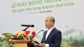Phát động trồng cây phủ xanh 16 ha dự án sân golf tại tỉnh Phú Thọ
