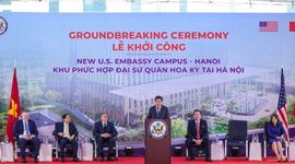 Khởi công khu phức hợp Đại sứ quán Hoa Kỳ tại Hà Nội