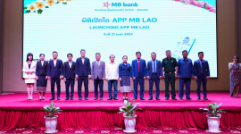 Ra mắt ứng dụng ngân hàng App MB Lào