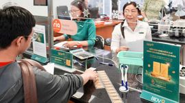 Một nhà băng vừa quyết định mở rộng thêm 6 điểm bán vàng SJC