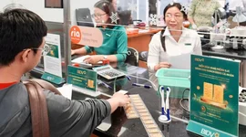 Một nhà băng vừa quyết định mở rộng thêm 6 điểm bán vàng SJC