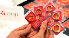 Giá vàng trong nước đi ngang