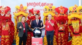 Vietjet khai trương đường bay TP. Hồ Chí Minh - Thành Đô (Trung Quốc)