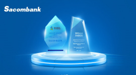 Sacombank liên tiếp nhận giải thưởng quốc tế nhờ hoạt động thanh toán xuất sắc