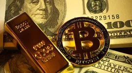 Vàng và bitcoin phập phồng theo nợ công của Mỹ