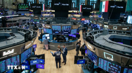 Chỉ số Dow Jones lập kỷ lục nhờ báo cáo về doanh số bán lẻ của Mỹ