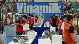 Vinamilk truyền cảm hứng về phát triển bền vững qua cuộc thi Robot lớn nhất năm dành cho học sinh cả nước