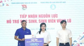 Cộng đồng góp 1, Vinamilk góp thêm 1 để nhân đôi hỗ trợ cho học sinh các tỉnh gặp thiên tai