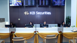 Dư nợ cho vay của Chứng khoán KB thu hẹp hơn 15% so với quý trước