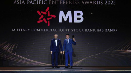 MB lần thứ sáu liên tiếp được vinh danh “Doanh nghiệp xuất sắc châu Á” năm 2025