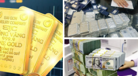 Vàng và bạc tăng nhẹ phiên đầu tuần