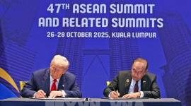 Mỹ ký loạt thỏa thuận thương mại, khoáng sản với các nước Đông Nam Á