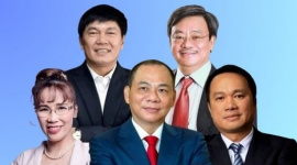 Vợ tỷ phú Phạm Nhật Vượng lọt Top 5 người giàu nhất, tiến sát bà Phương Thảo, Chủ tịch TCBS Nguyễn Xuân Minh lọt top 30