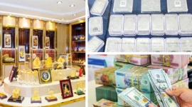 Giá vàng đảo chiều tăng mạnh