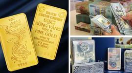 Giá vàng vượt mốc 141 triệu đồng/lượng