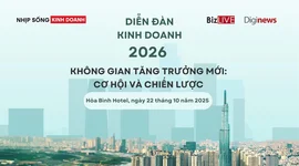 Diễn đàn Kinh doanh 2026 sắp diễn ra vào sáng 22/10
