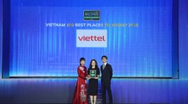 Viettel là nơi làm việc tốt nhất Việt Nam trong 2 ngành: Công nghệ phần cứng, hạ tầng và công nghệ thông tin