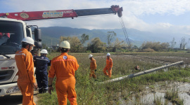 EVNGENCO3 huy động lực lượng hỗ trợ khẩn cấp miền Trung sau bão số 12 và 13