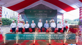 Khởi công xây dựng hơn 300 căn nhà ở xã hội tại phường Phú Thuận, TP.HCM