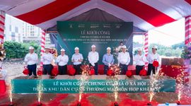 Khởi công xây dựng hơn 300 căn nhà ở xã hội tại phường Phú Thuận, TP.HCM