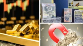 Giá vàng giảm 1,2 triệu đồng/lượng
