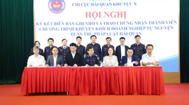 Miza Group (MZG) được công nhận là doanh nghiệp tự nguyện tuân thủ pháp luật hải quan