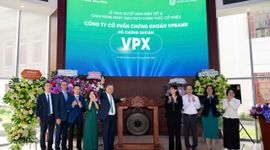 Cổ phiếu VPX giảm 10% phiên đầu tiên lên sàn