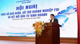 Hải Phòng tháo gỡ vướng mắc, hỗ trợ doanh nghiệp FDI, đẩy mạnh phát triển
