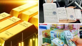 Giá vàng trong nước và thế giới tăng phiên đầu tuần