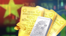 Giá vàng vượt 157 triệu đồng/lượng
