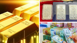 Giá vàng và bạc đều quay đầu giảm sâu