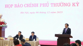Họp báo Chính phủ tháng 11/2025: Kinh tế – xã hội duy trì đà phục hồi, quyết liệt khắc phục hậu quả bão lũ
