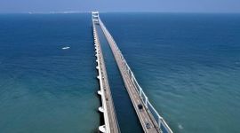 Siêu cảng 162.730 tỷ đồng của Việt Nam sẽ sở hữu cầu vượt biển dài gần 18km, gấp 3 lần cầu vượt biển dài nhất Đông Nam Á