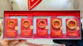 Giá vàng miếng tăng vọt hơn triệu đồng mỗi lượng, vàng nhẫn lập đỉnh mới