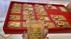 Kết thúc phiên sáng 19/6, giá vàng trong nước đi ngang