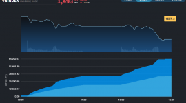Từ kỷ lục thời đại mới, thị trường có phiên giảm hơn 73 điểm