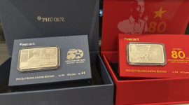 Miếng bạc 50 năm Giải phóng miền Nam của Phú Quý bất ngờ “sốt” trở lại sau 4 tháng mở bán