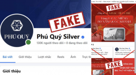Phú Quý: “Fanpage giả mạo bán thỏi bạc 80 năm Quốc khánh rất tinh vi”