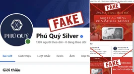 Phú Quý: “Fanpage giả mạo bán thỏi bạc 80 năm Quốc khánh rất tinh vi”