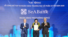 Top 10 Ngân hàng thương mại tư nhân uy tín tiếp tục gọi tên SeABank