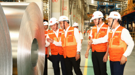 Tập đoàn Hoa Sen sản xuất thành công tôn siêu bền Hoa Sen Mag Shield