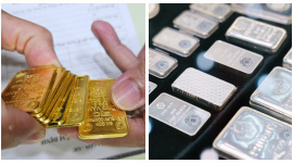 Năm bùng nổ của thị trường kim loại quý: Vàng miếng tăng 80%, giá bạc tăng 150%
