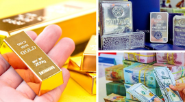 Giá vàng miếng SJC lên 162 triệu đồng/lượng, bạc vượt mốc 86 triệu đồng/kg