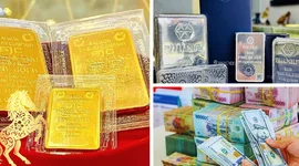 Giá vàng đi ngang phiên cuối tuần, bạc giảm nhẹ sau tuần tăng sốc