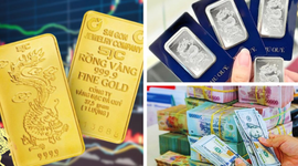 Thị trường vàng bạc lập đỉnh lịch sử sau động thái thuế quan của Mỹ