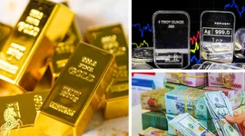Giá vàng, bạc “hạ nhiệt”