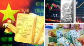 Giá vàng bạc lập đỉnh mới, tăng mạnh ngay phiên đầu tuần
